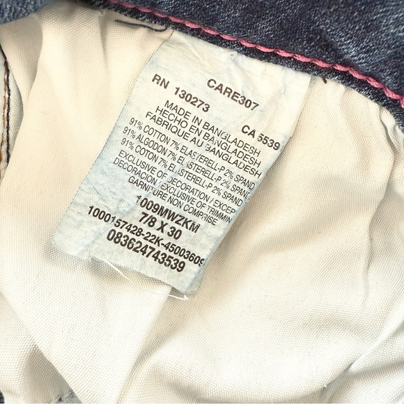 Wrangler Retro Mae Light Blue Bootcut Jeans with Yellow Stitching - Picture 9 of 9